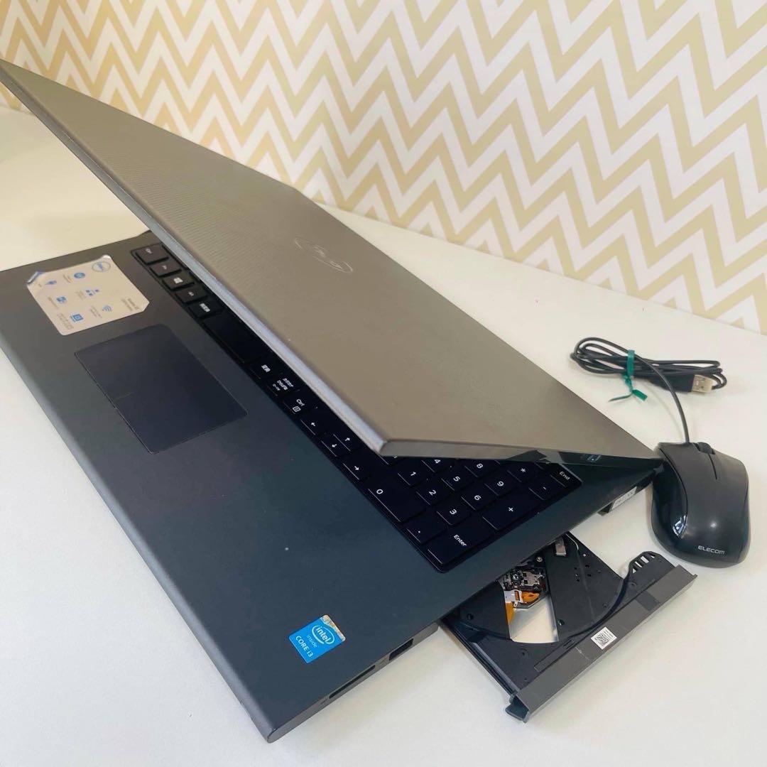 T222 DELLノートパソコンSSD高速 Windows11オフィス付き