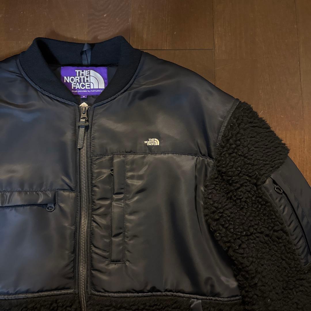 ノースフェイス パープルレーベル×RHC ウール ボア デナリ ジャケットS