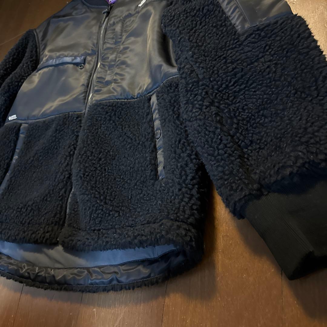 ノースフェイス パープルレーベル×RHC ウール ボア デナリ ジャケットS