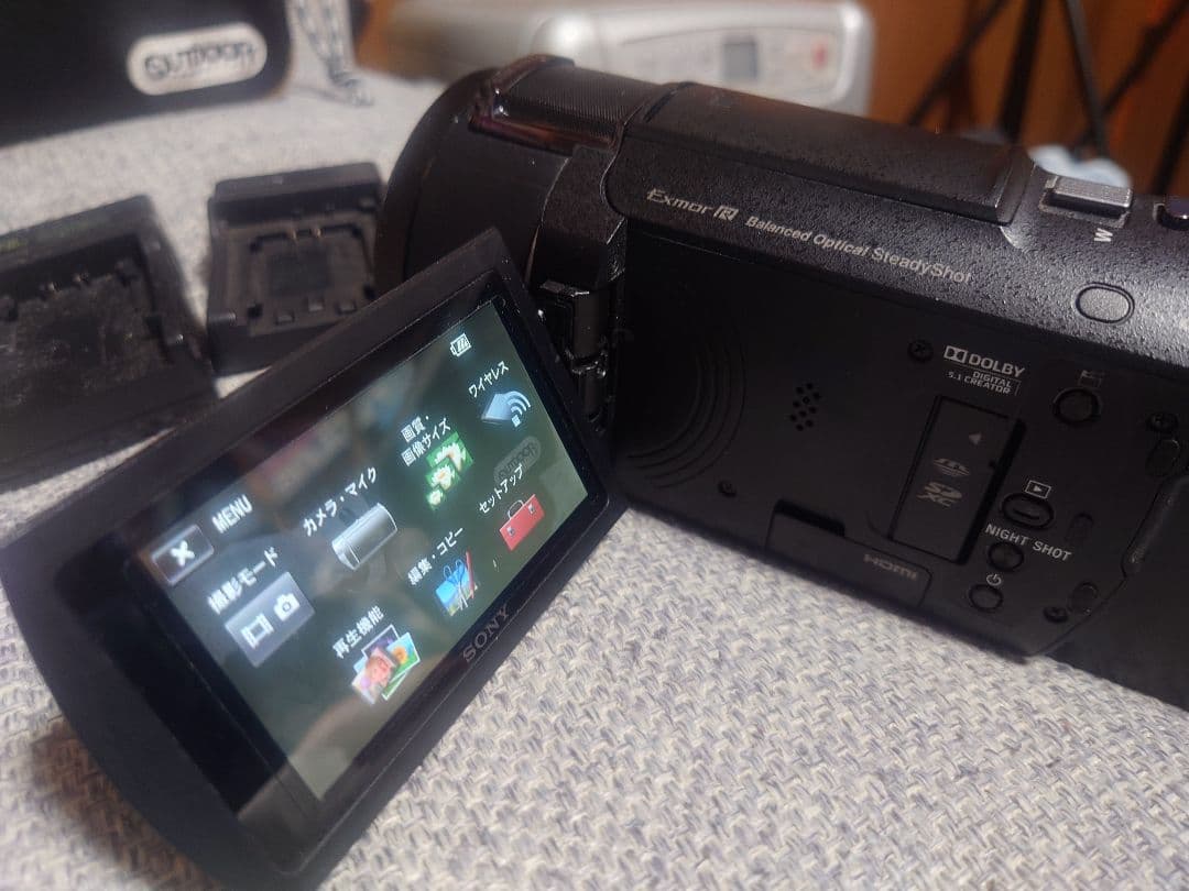 SONY 4K HANDYCAM FDR-AX60 三脚付き美品