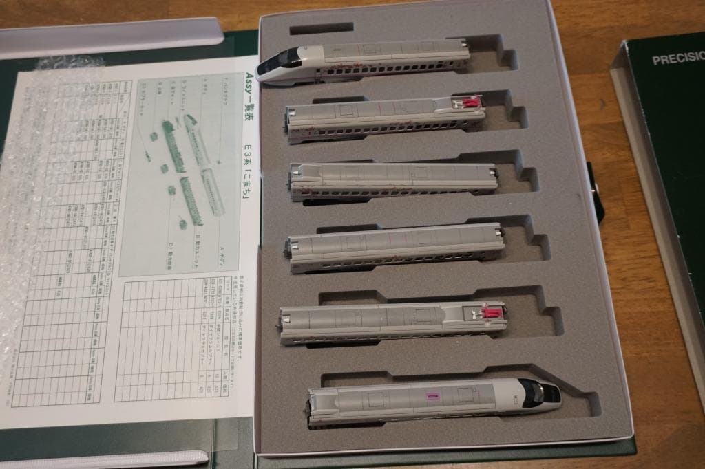 KATO E3系 秋田新幹線 30周年記念 桜ラッピング仕様 6両編成セット