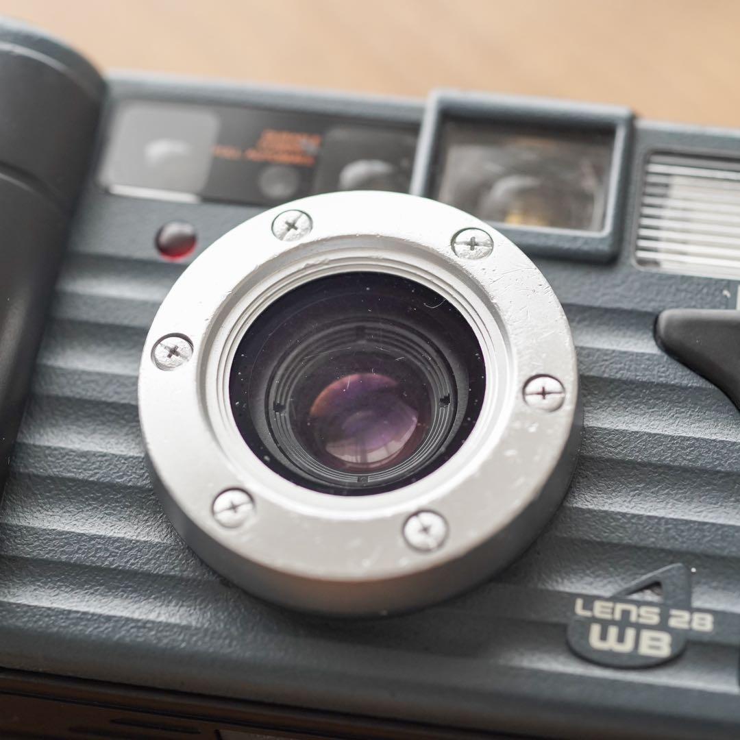 【撮影・OH済み】Konica 現場監督28WB コンパクトフィルムカメラ　A