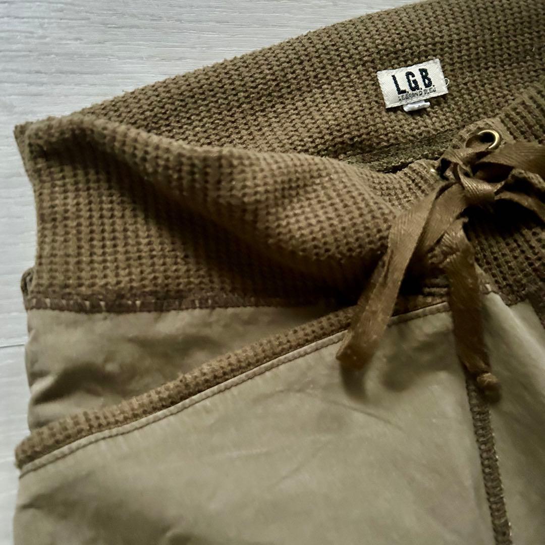初期✨ L.G.B. パラシュートパンツ美品カーキ／ルグランブルー