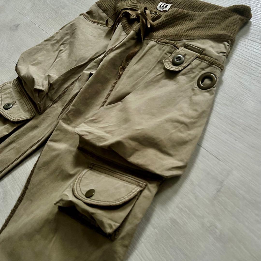 初期✨ L.G.B. パラシュートパンツ美品カーキ／ルグランブルー