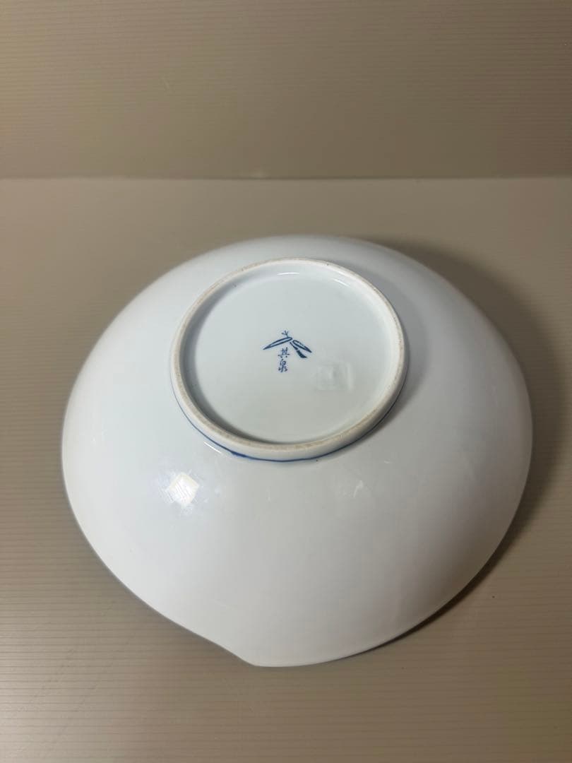 2112 其泉　桃型　花錦　鉢