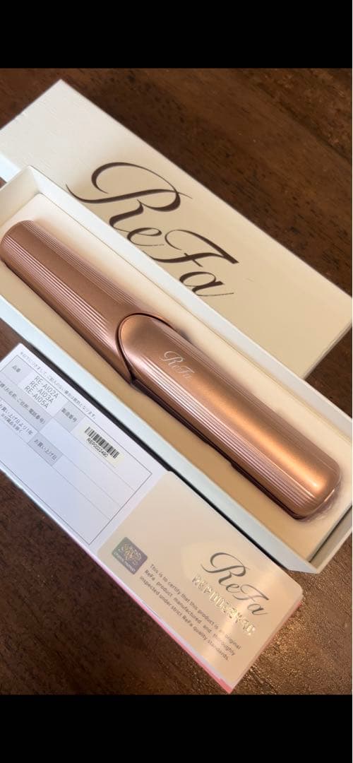 ReFa ストレートヘアアイロン ローズゴールド