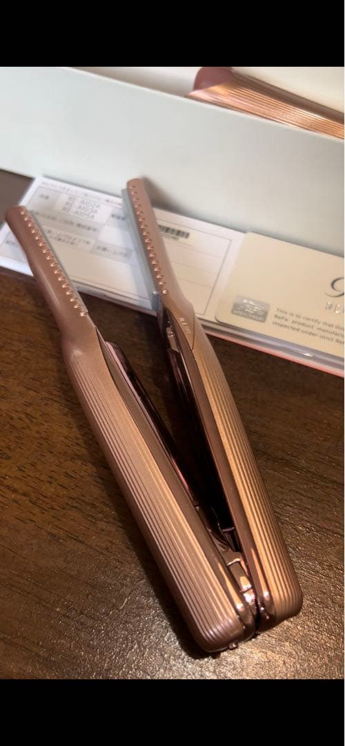 ReFa ストレートヘアアイロン ローズゴールド