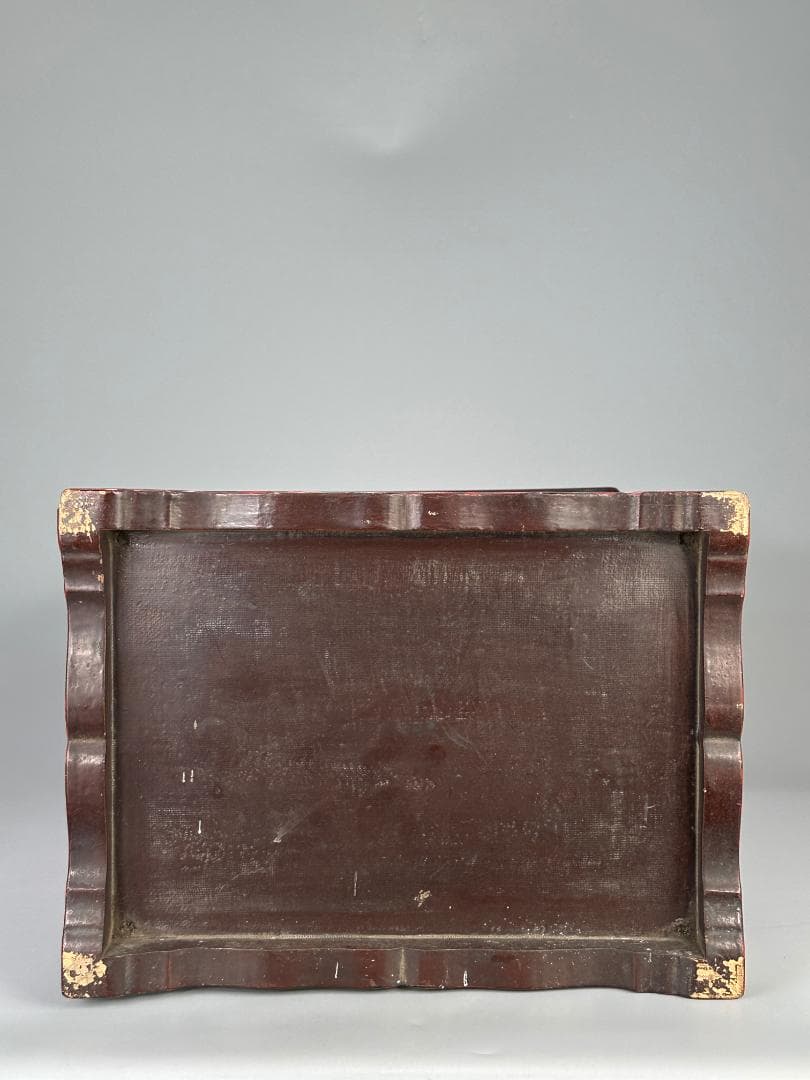 朝鮮古美術　李朝時代　李朝　漆塗卓　飾り台　香炉台　漆芸　時代卓　韓国美術