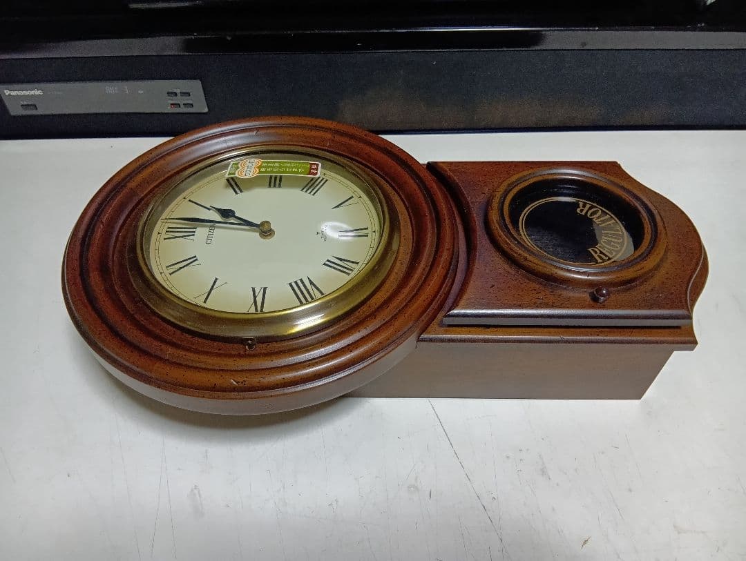 ペコ　様売約済　シチズン　クォーツ　振り子時計　(ウズボン打)　未使用品