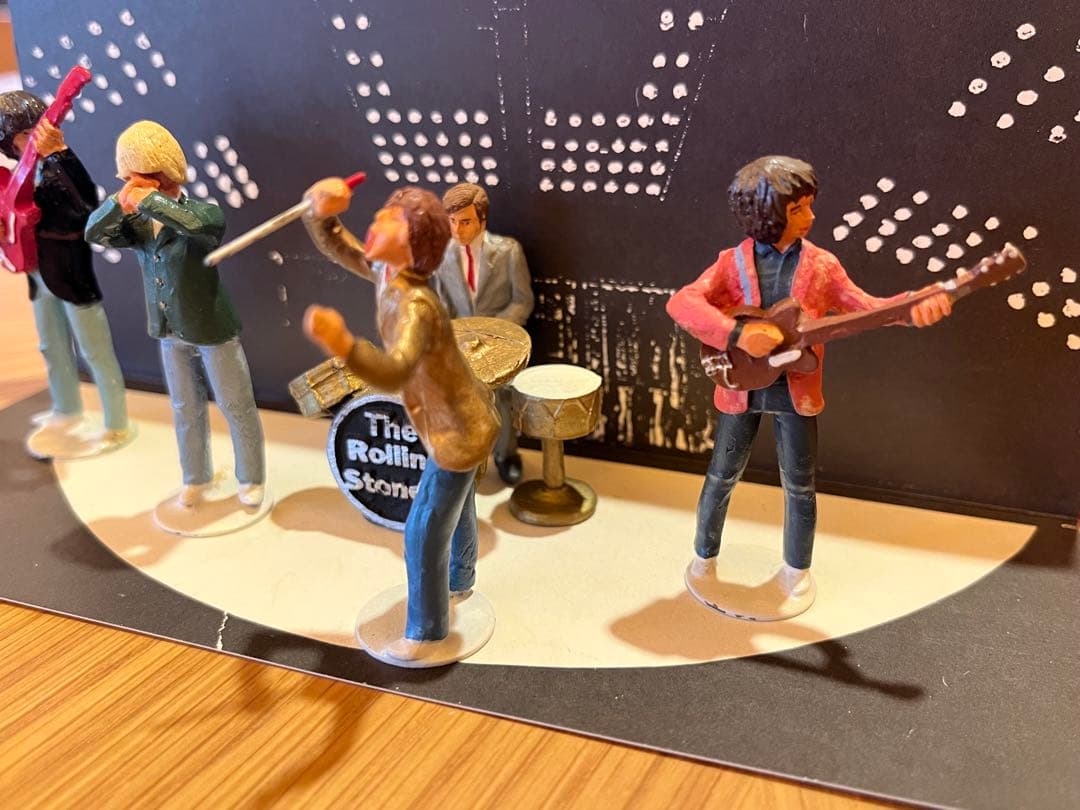 ザ・ローリングストーンズ　アンティークフィギュア エドサリバンショー