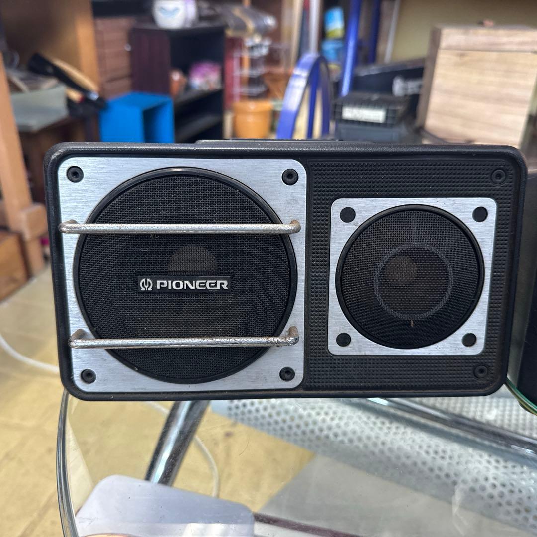 桃*郎様 当時物、パイオニア、TS-X6.スピーカー
