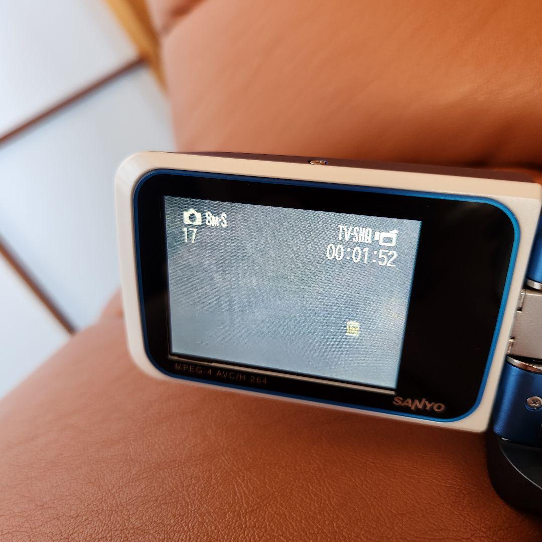 極上☆SANYO Xacti DMX-CA8 ブルー 防水 デジタルビデオカメラ