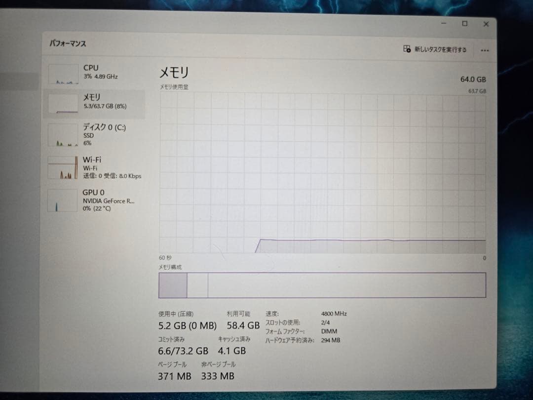 BUFFALO 64GB 32gb 2枚 DDR5 4800メモリ
