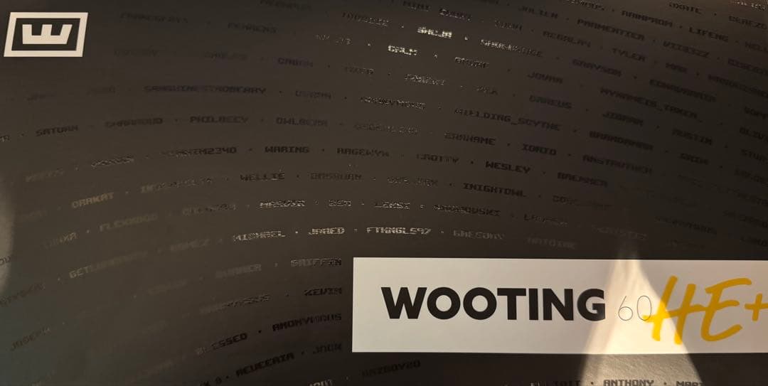 Wooting 60HE+ キーボード 本体