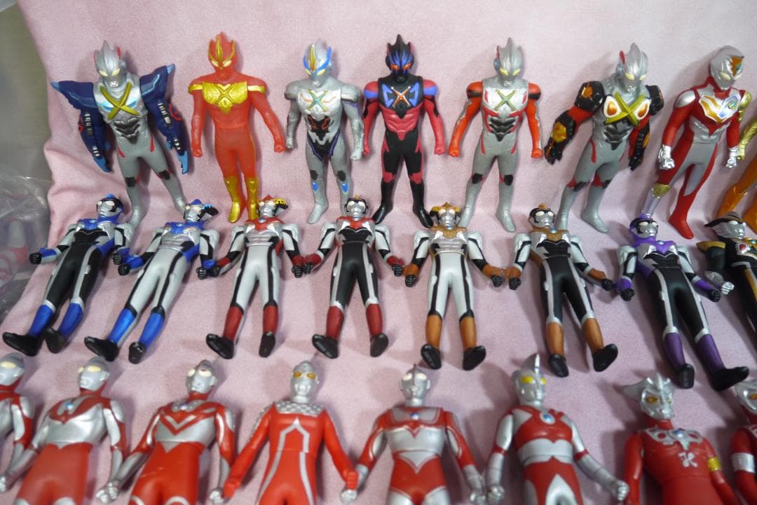 【専用】ウルトラヒーローシリーズ500　ウルトラマン　ソフビ　124体セット