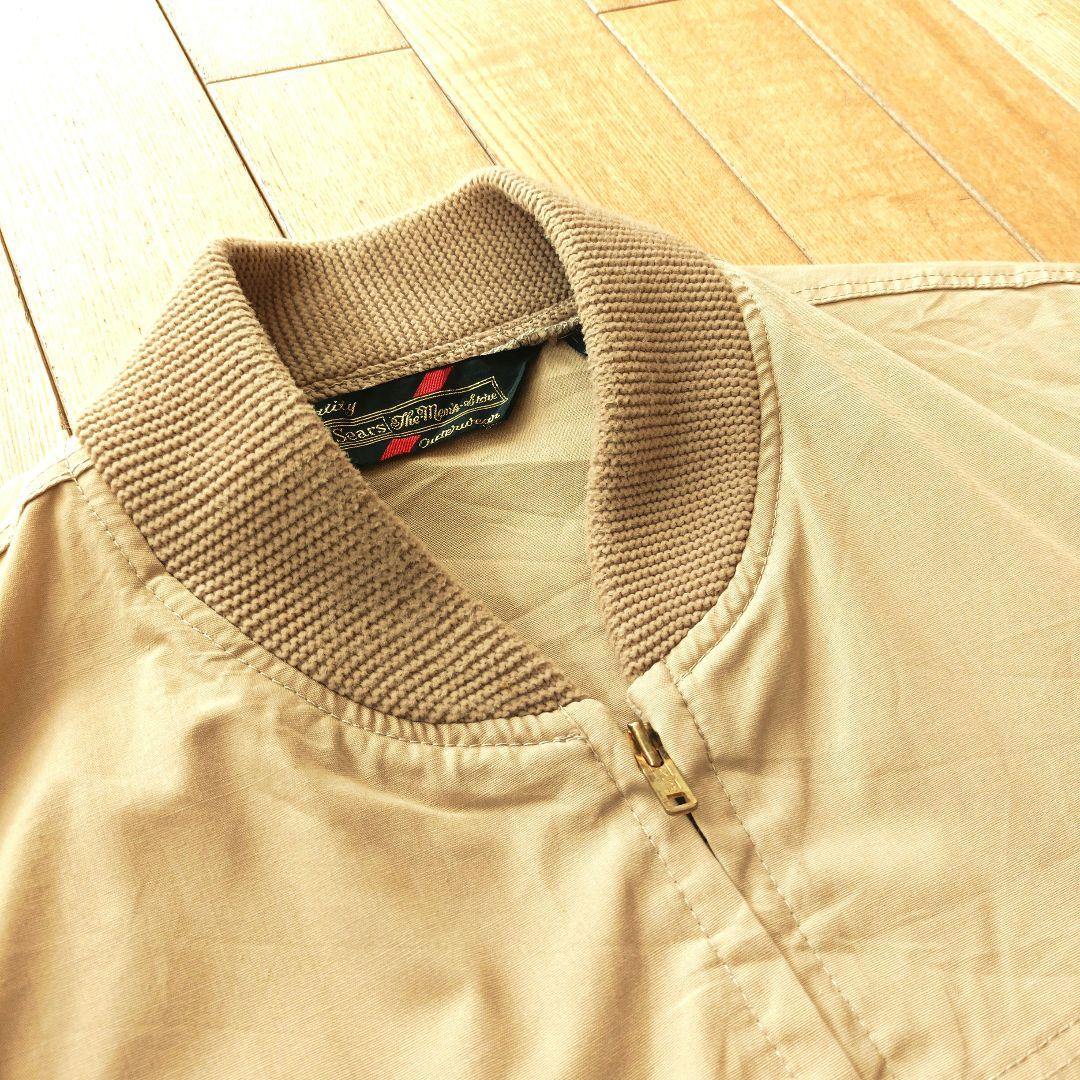 名作70sSearsダービージャケットTALON ZIPミッションディストリクト