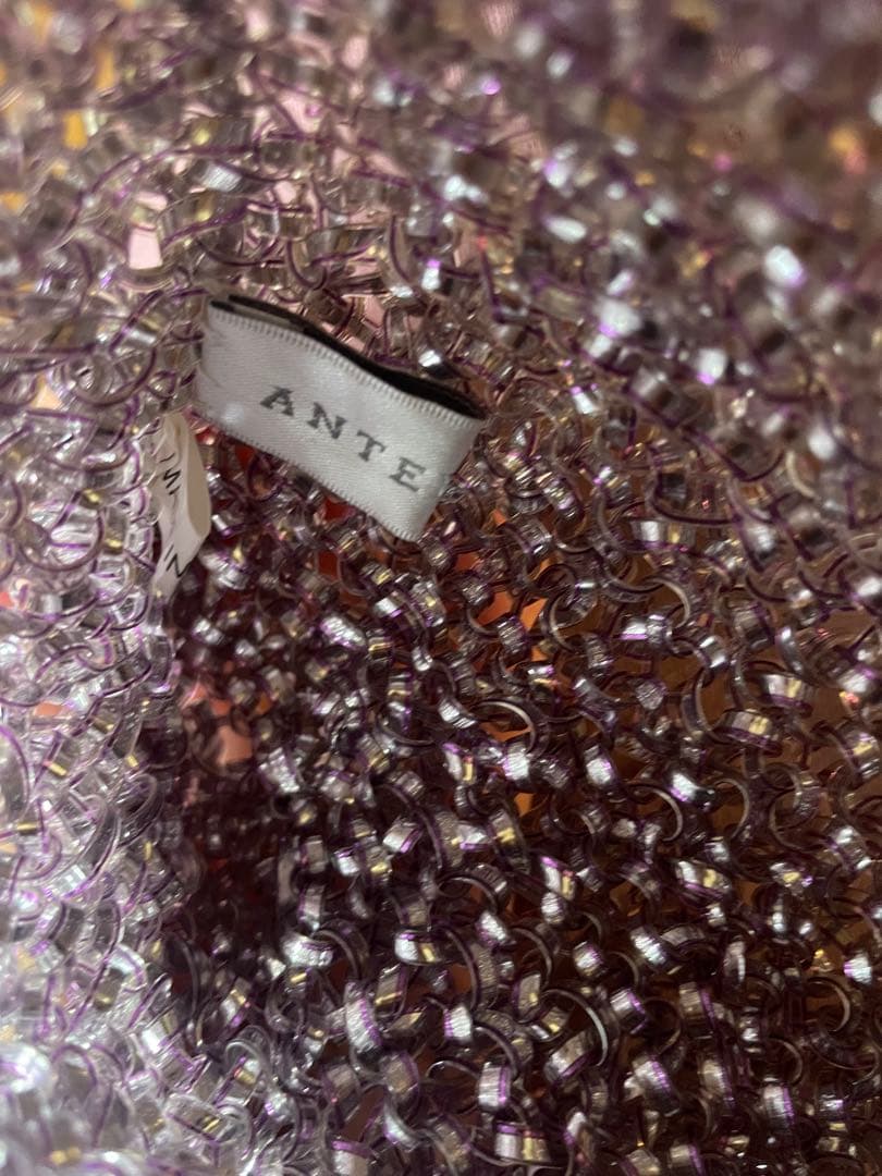 アンテプリマ ピンク リボン パール