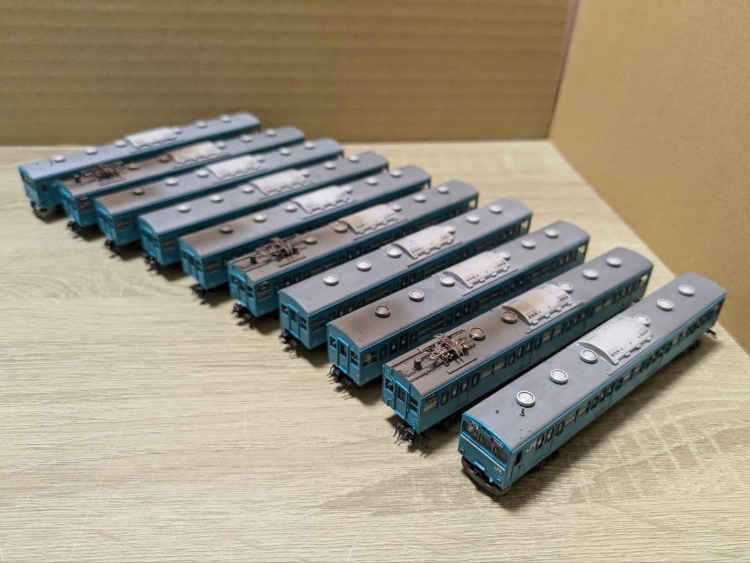 KATO 103系　スカイブルー