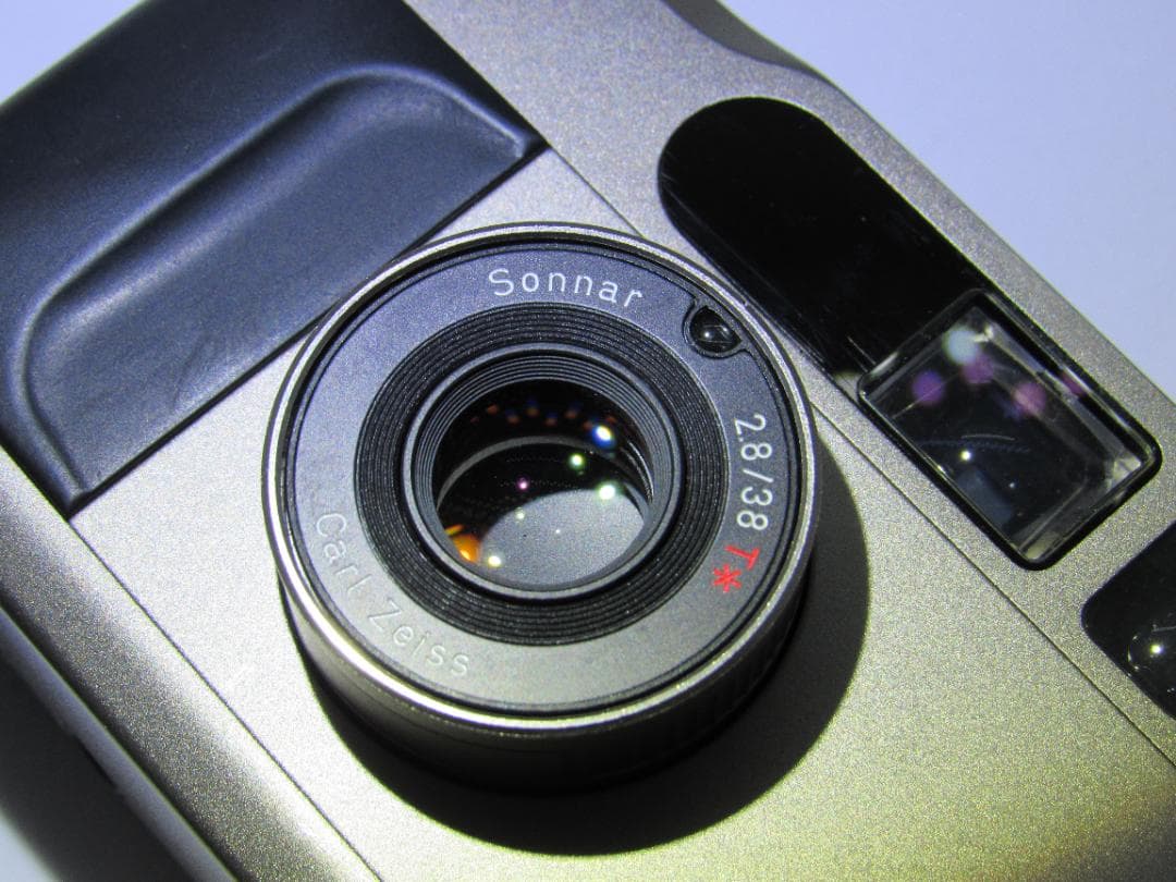 【動作品】CONTAX T2 コンタックス データバック付 フィルムカメラ