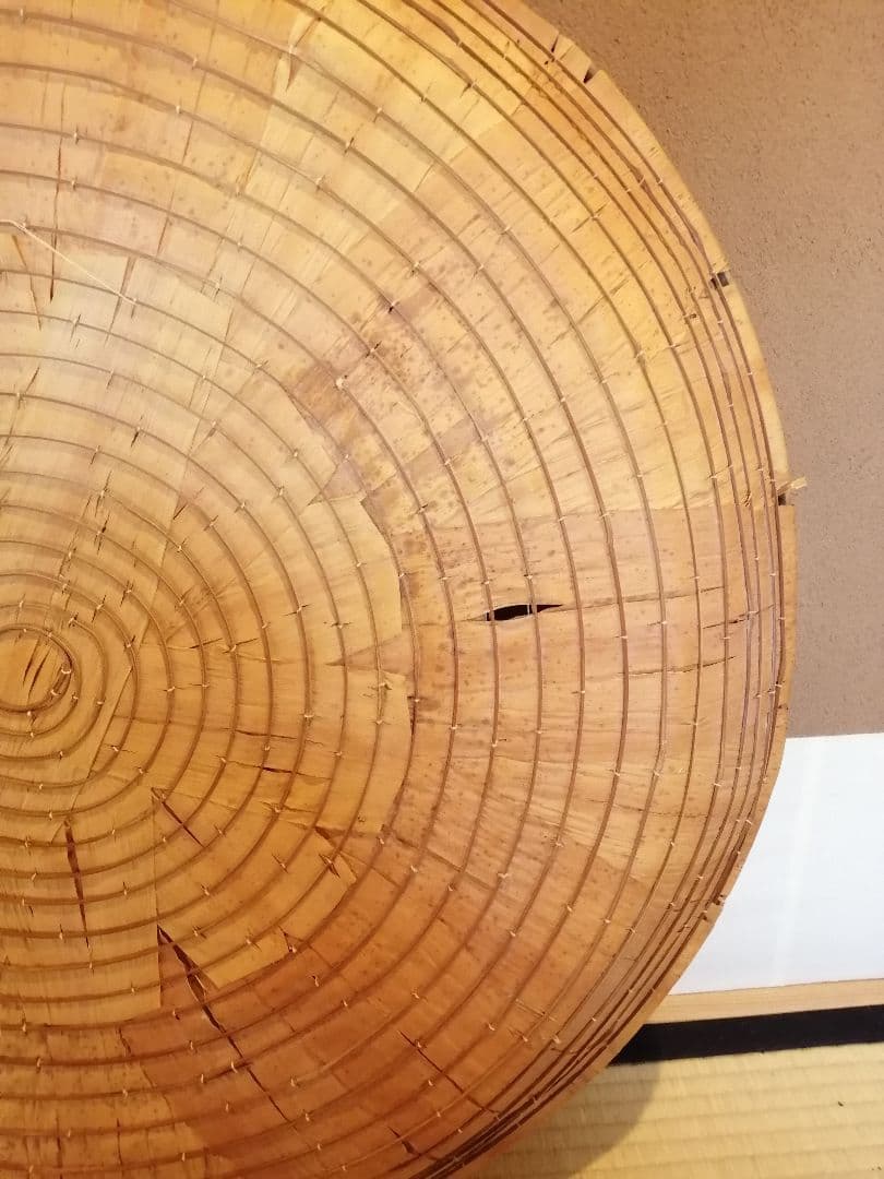 【茶事道具】露地笠　四客組　水屋道具481