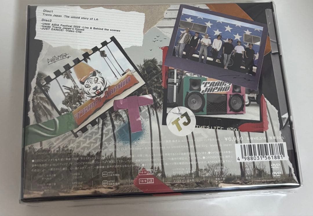 TravisJapanグッズThe untold story of LA DVD