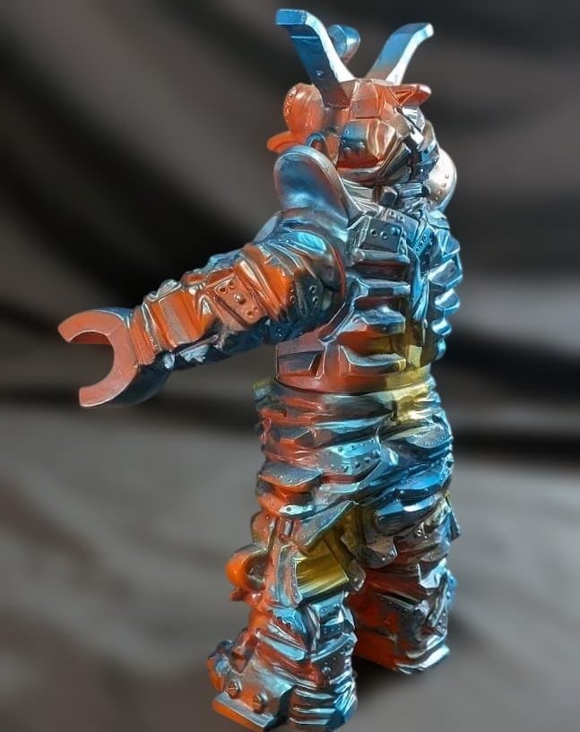 ジャイアントガルバン「キャプテンウルトラ」登場怪獣（ブルマァク復刻）ソフビ