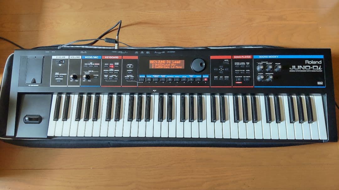 ノ*キ様 Roland JUNO-Diシンセサイザー（純正ソフトケース付き）