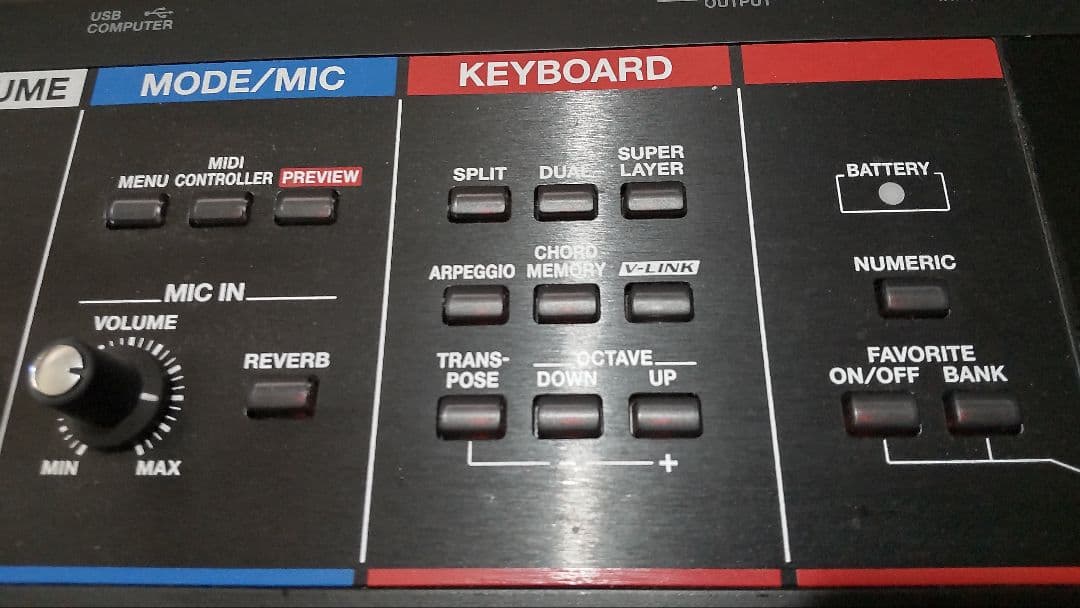 ノ*キ様 Roland JUNO-Diシンセサイザー（純正ソフトケース付き）