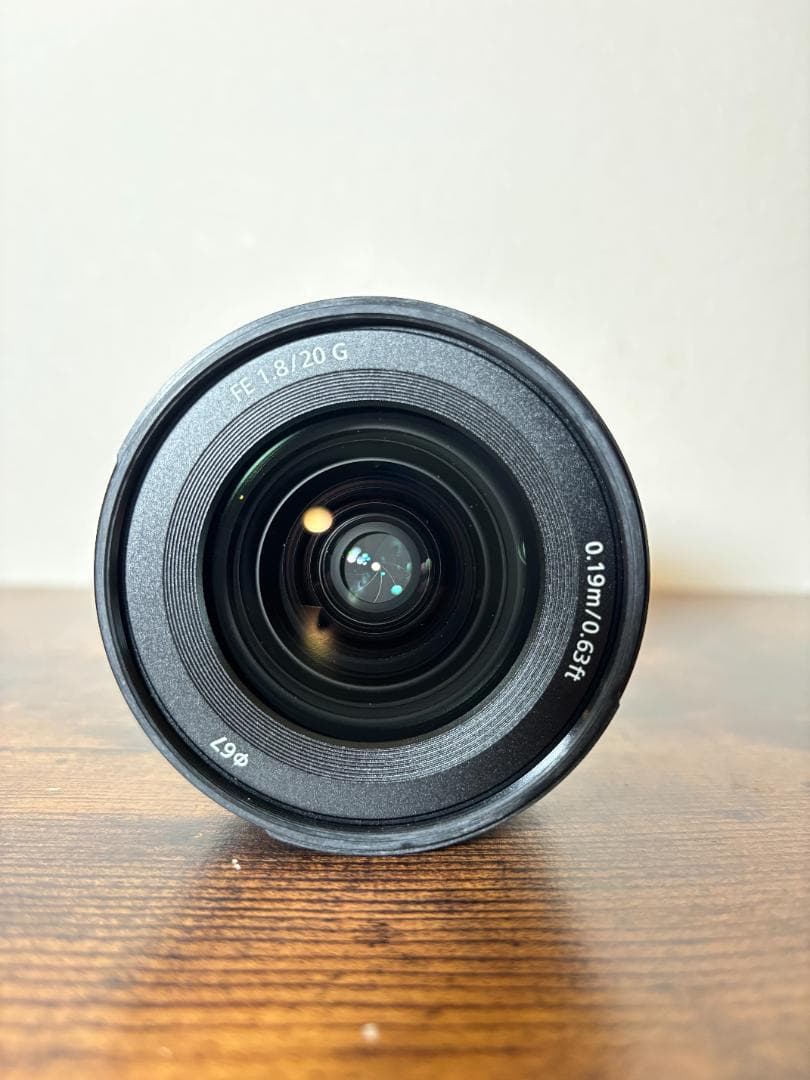 SONY FE 20mm F1.8 G ソニー単焦点レンズ