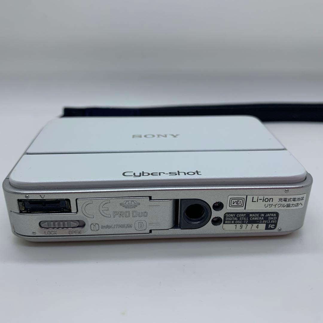 【美品です】SONY Cyber-shot DSC-T2 画面タッチパネル式