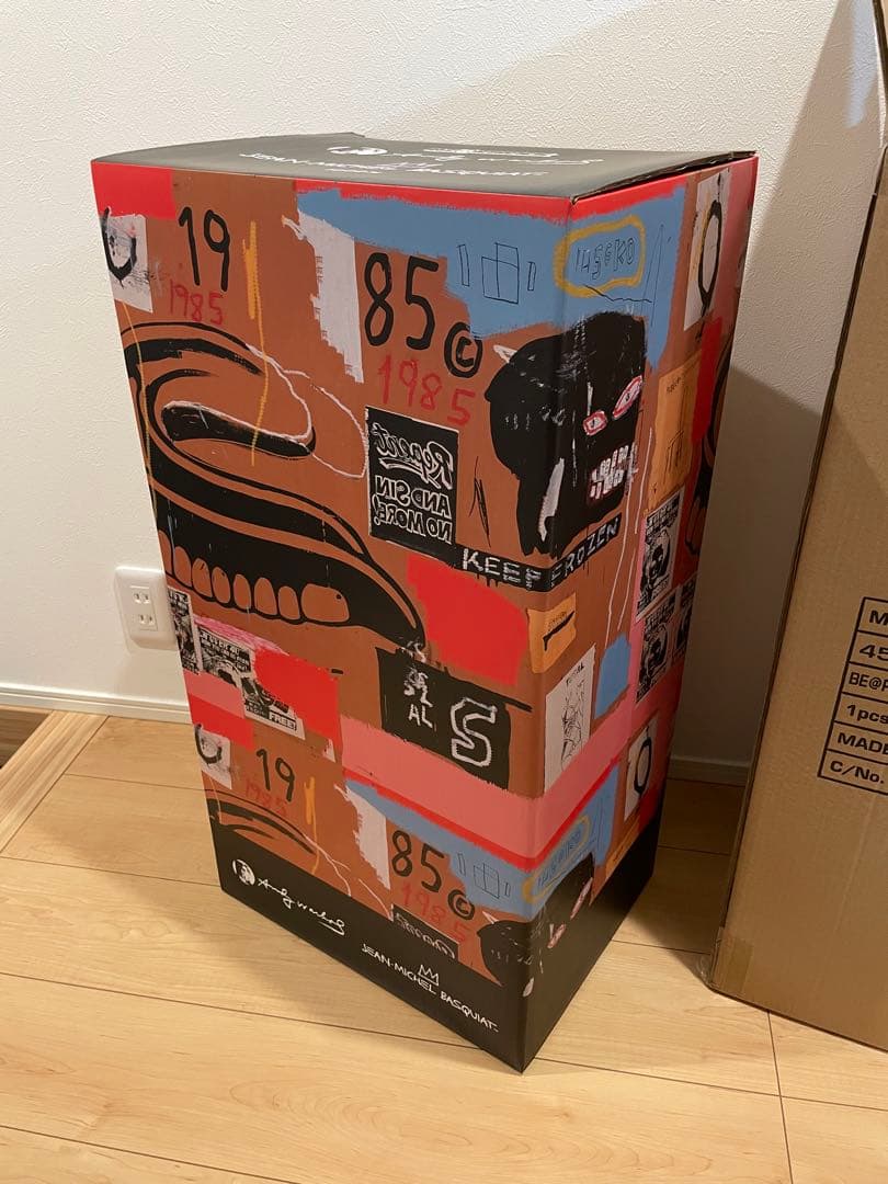 BE@RBRICK Andy Warhol ×JEAN-MICHEL 1000%