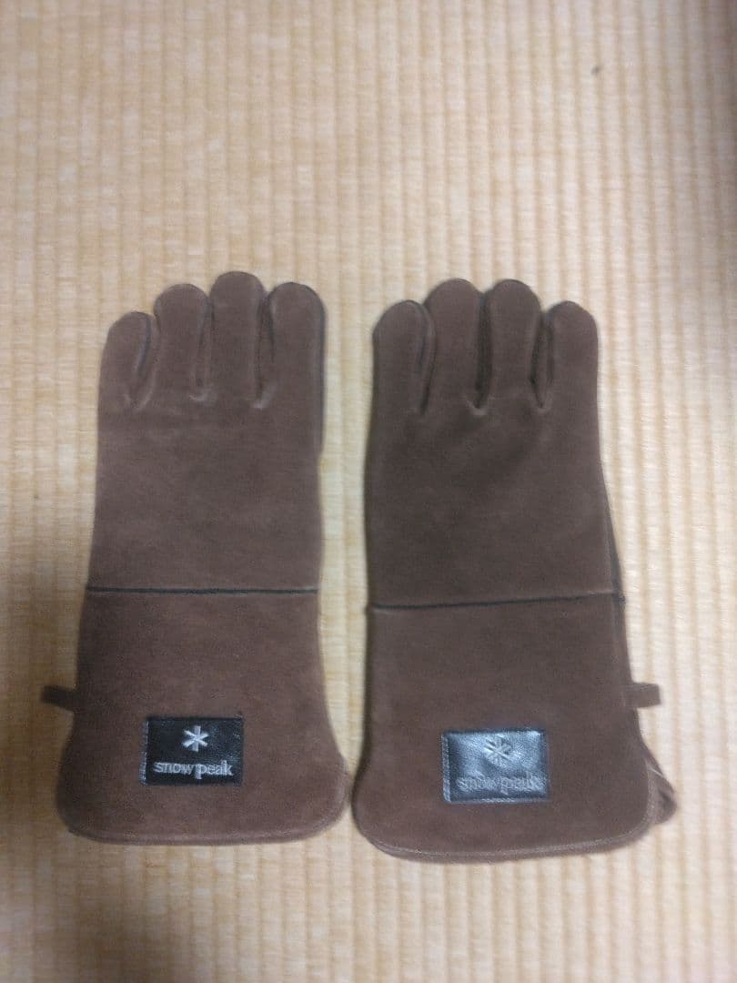 美品※明日最終　スノーピーク　焚火台L スターターセット　set-112s手袋付