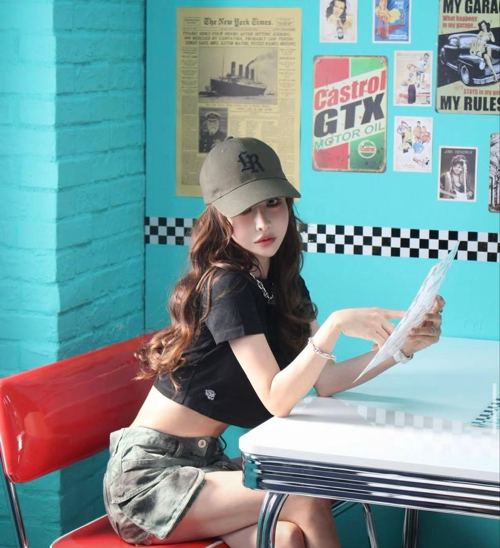 【新品未使用】リベイロlibeiroロゴキャップ チャコール グレー