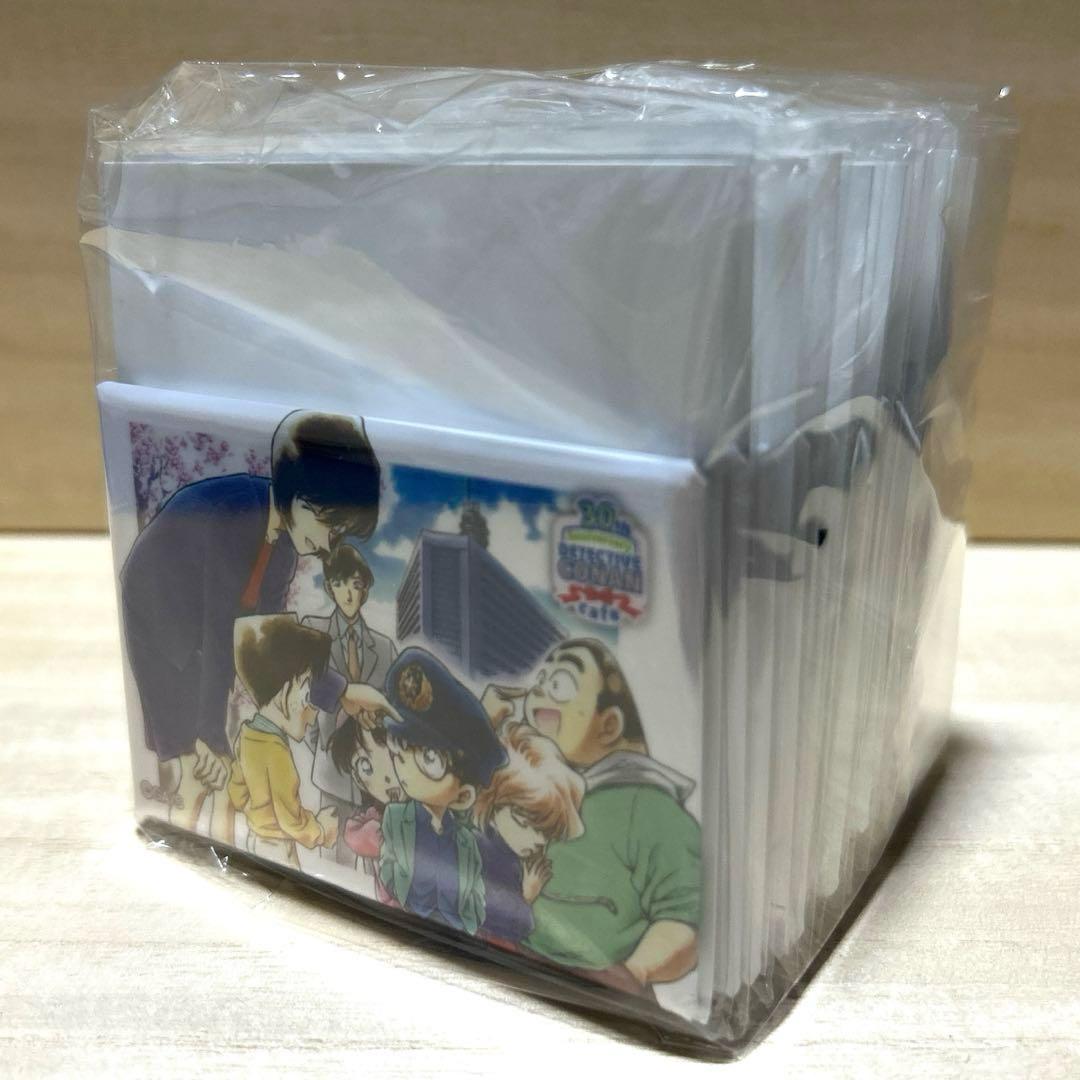 【新品未開封】名探偵コナン 連載30周年 スクエアバッジB コンプリートセット