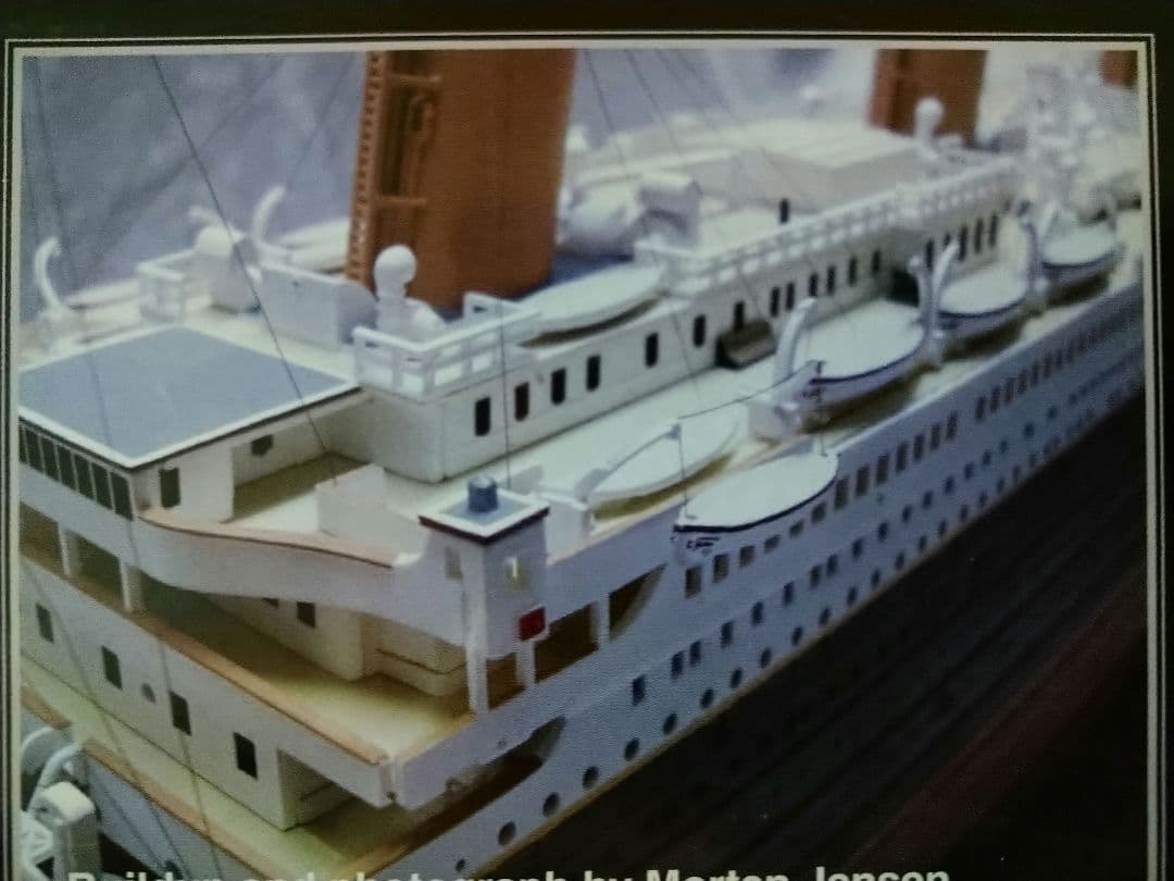 船　客船　プラモデル　Ｒ.Ｍ.Ｓ　ＴＩＴＡＮＩＣ　博物館品質の絶版モデル