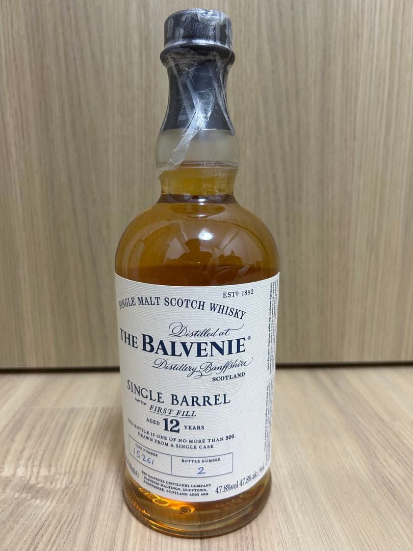 (値下げ)BALVENIE SINGLE BARREL 12年