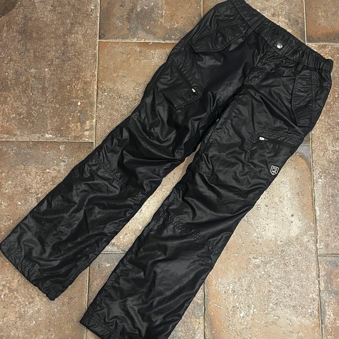 PEARLY GATES 暖パン 防寒 パンツ 裏起毛 ロゴ　レディース