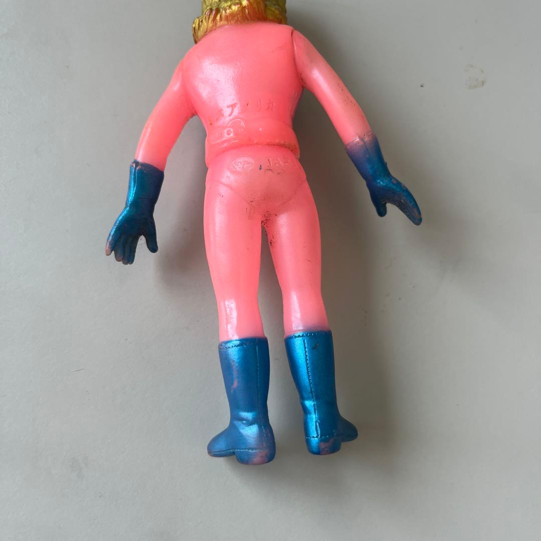 バトルフィーバーJ バトルコサック ミスアメリカ　ソフビ ポピー製