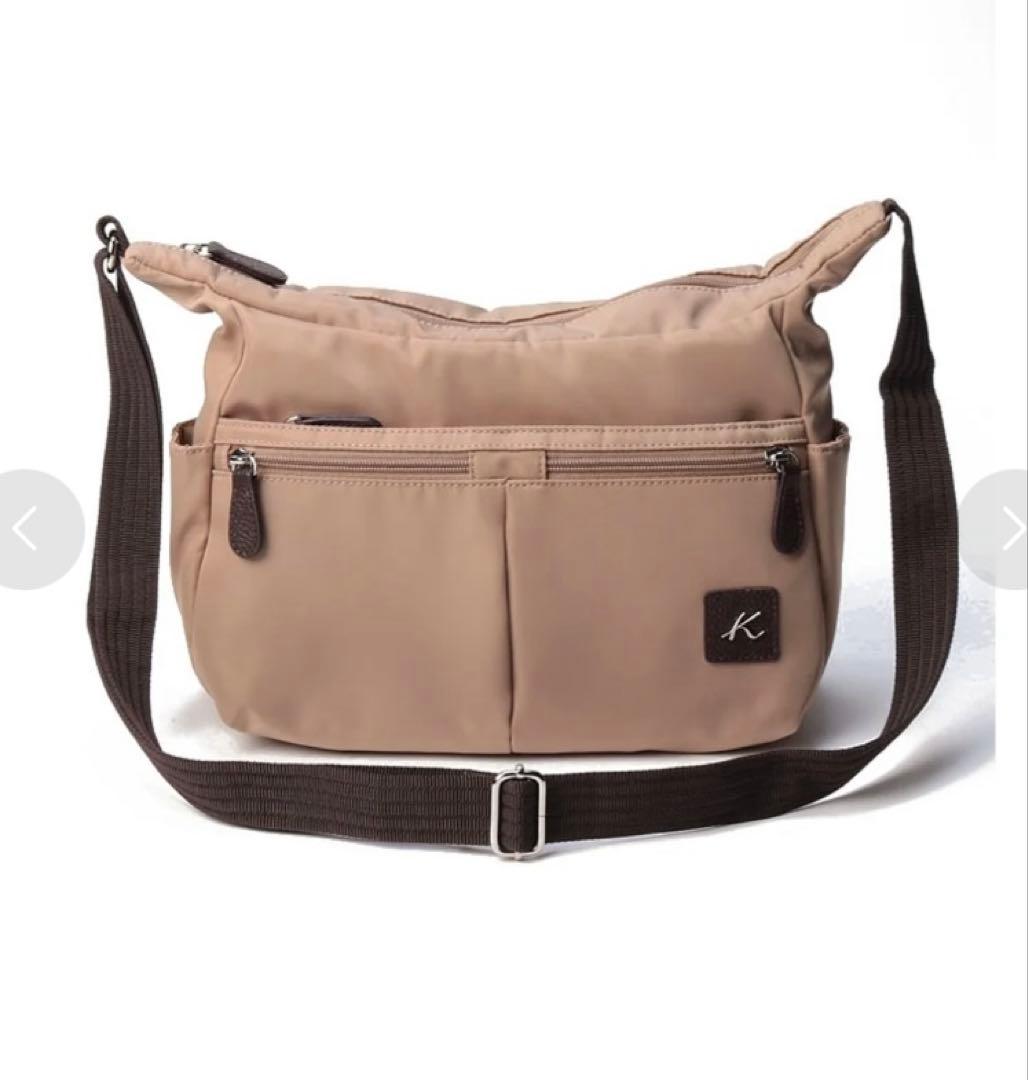 キタムラK2 撥水加工ナイロンショルダーバッグ