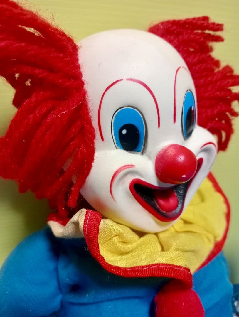 レア 1960s 米国 ボゾヴィンテージドールBOZO THE CLOWN×２体