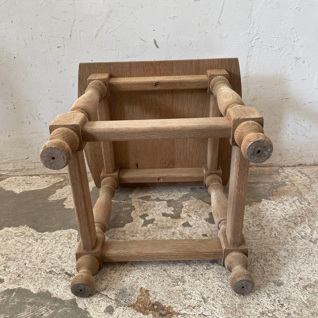 ビンテージ　サイドテーブル ベッドサイドテーブル　小　剥離