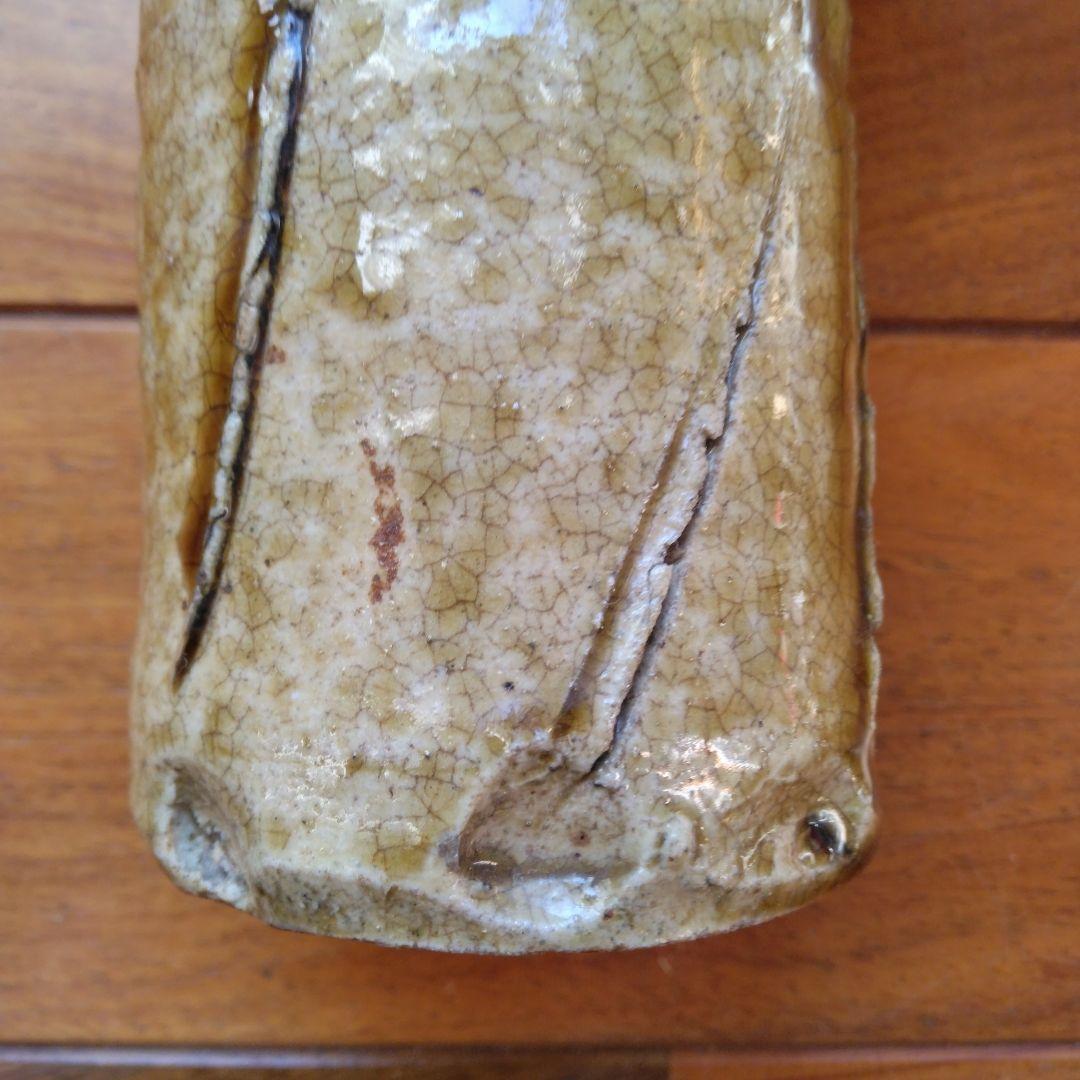 陶芸作品 緑釉の壺