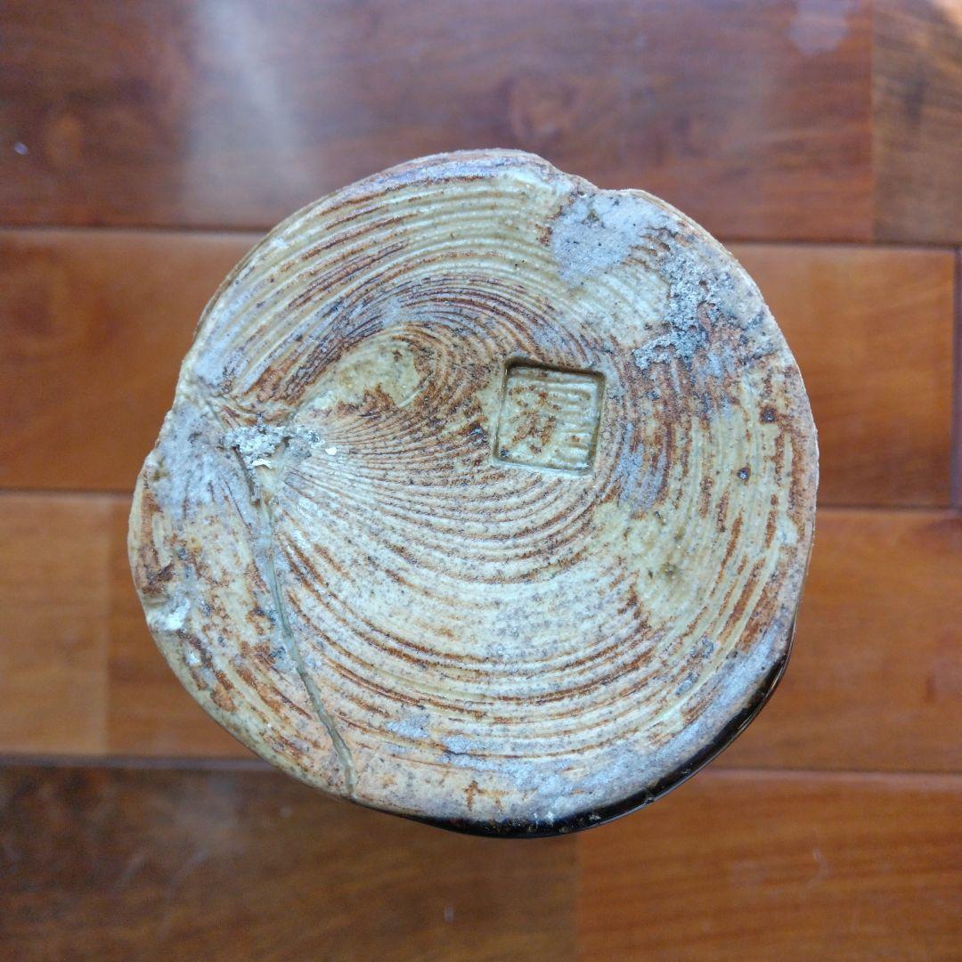 陶芸作品 緑釉の壺