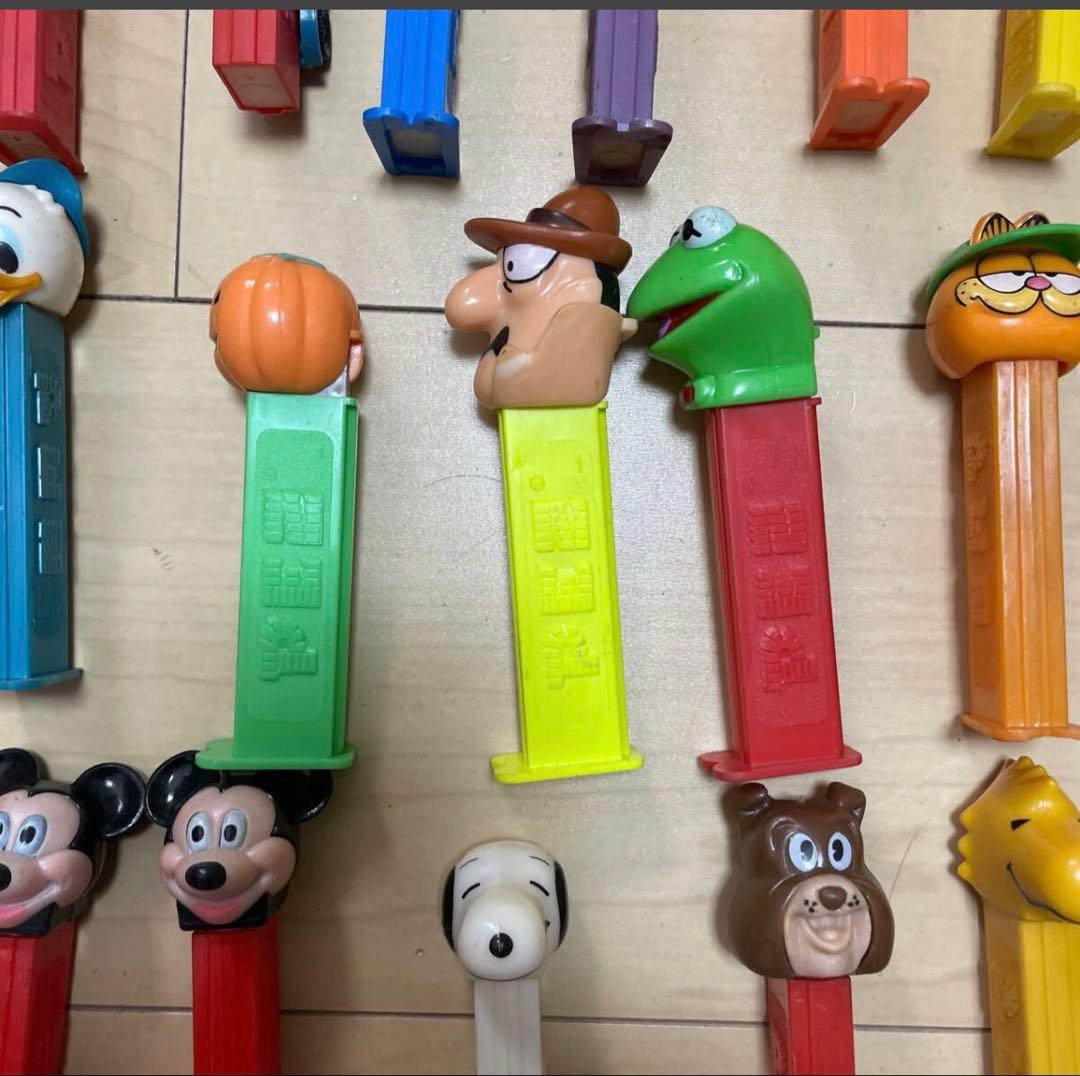 PEZ ペッツ/旧ペッツ/大量 まとめ売り/約110個以上/昭和レトロ/当時物