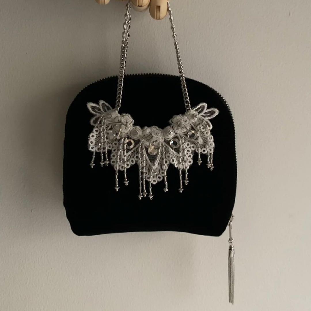 【美品】tanakadaisuke  bijou Pouch bag