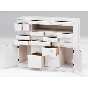 【新品】多段引出し　チェスト　FAX台　鍵付き　アウトレット