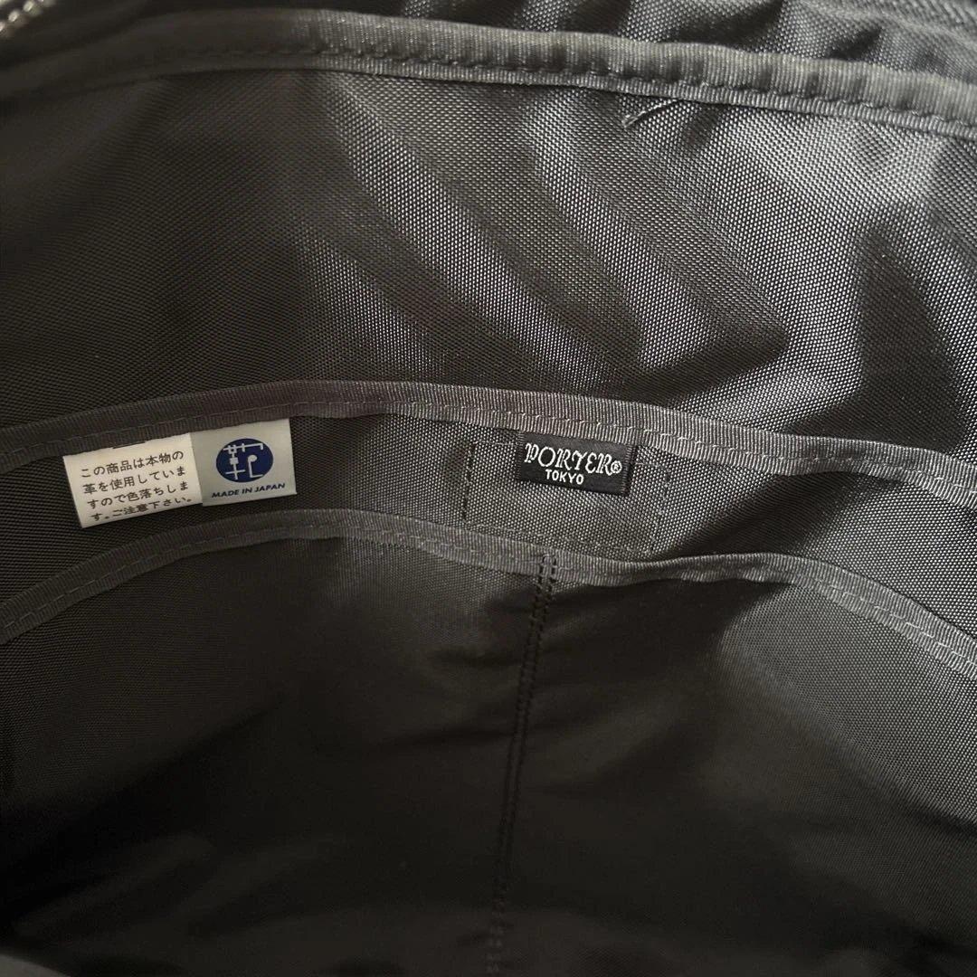 美品✨ポーター　ビジネスバッグ　オールレザー　2way ブラック　シボ革