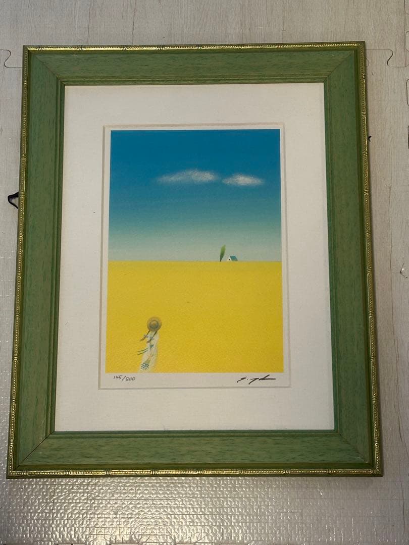 葉祥明 「花のメッセージ」限定800部ダイヤモンドスクリーニング　145/800