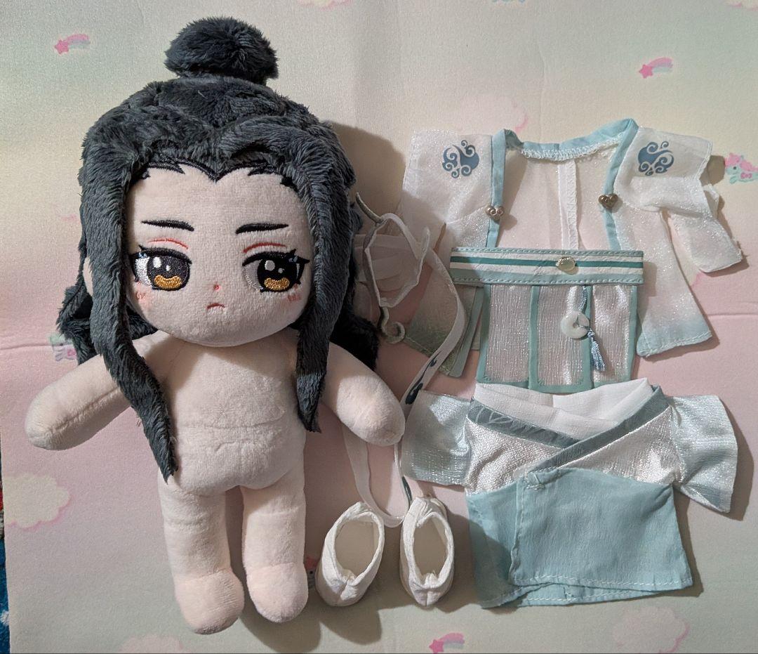 魔道祖師 ぬいぐるみ 20cm minidoll 魏無羨 藍忘機 本体 衣装