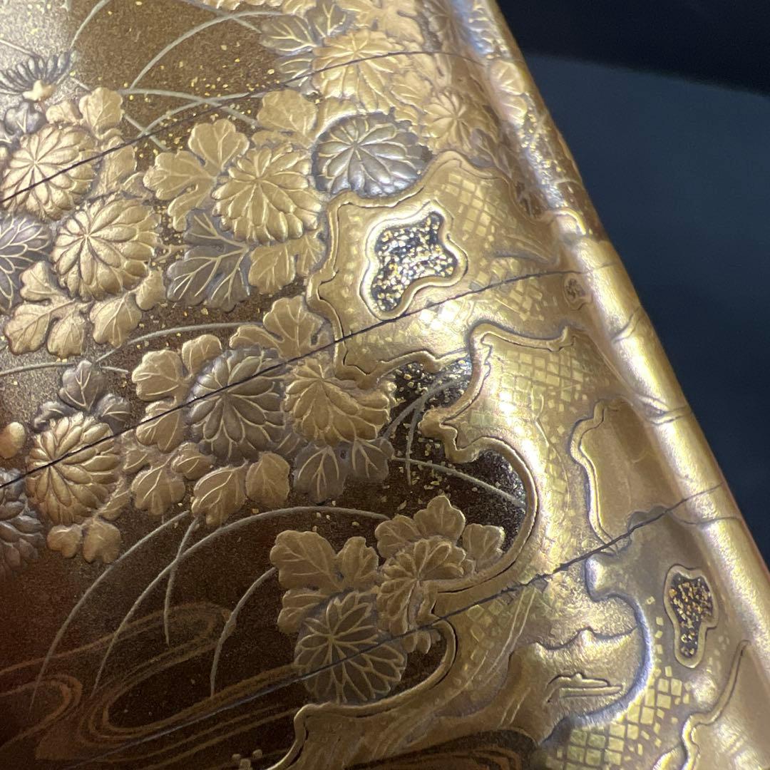 在銘　極上蒔絵　饅頭根付印籠　40g 東Y7-1219☆2Fチコチル